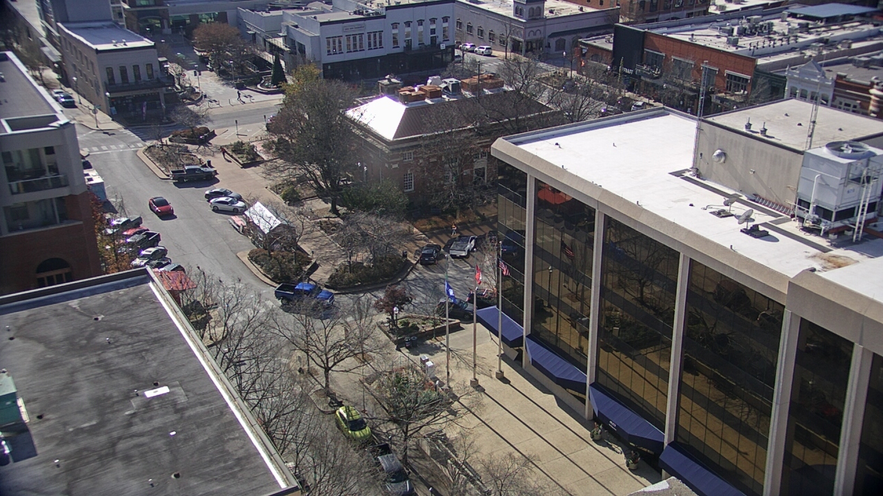 Thumbnail for current weather camera view from The Graduate Hotel in Fayetteville, Arkansas