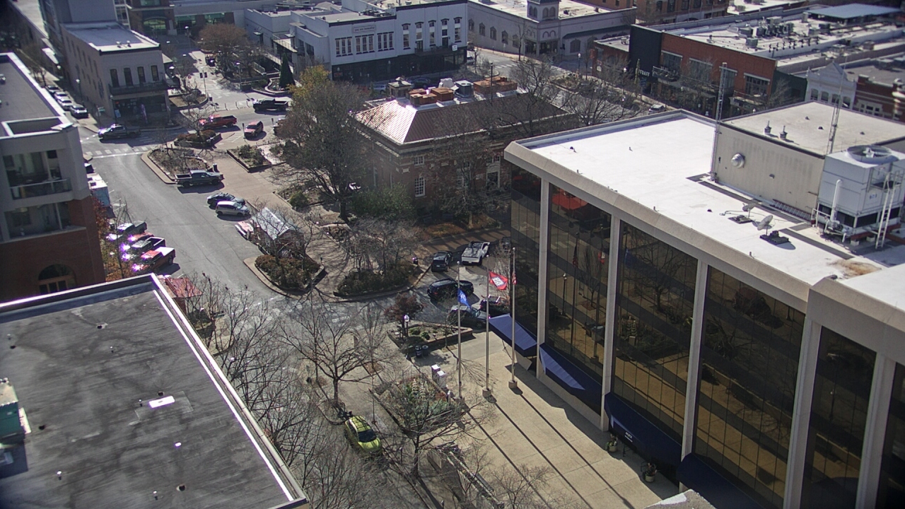Thumbnail for current weather camera view from The Graduate Hotel in Fayetteville, Arkansas