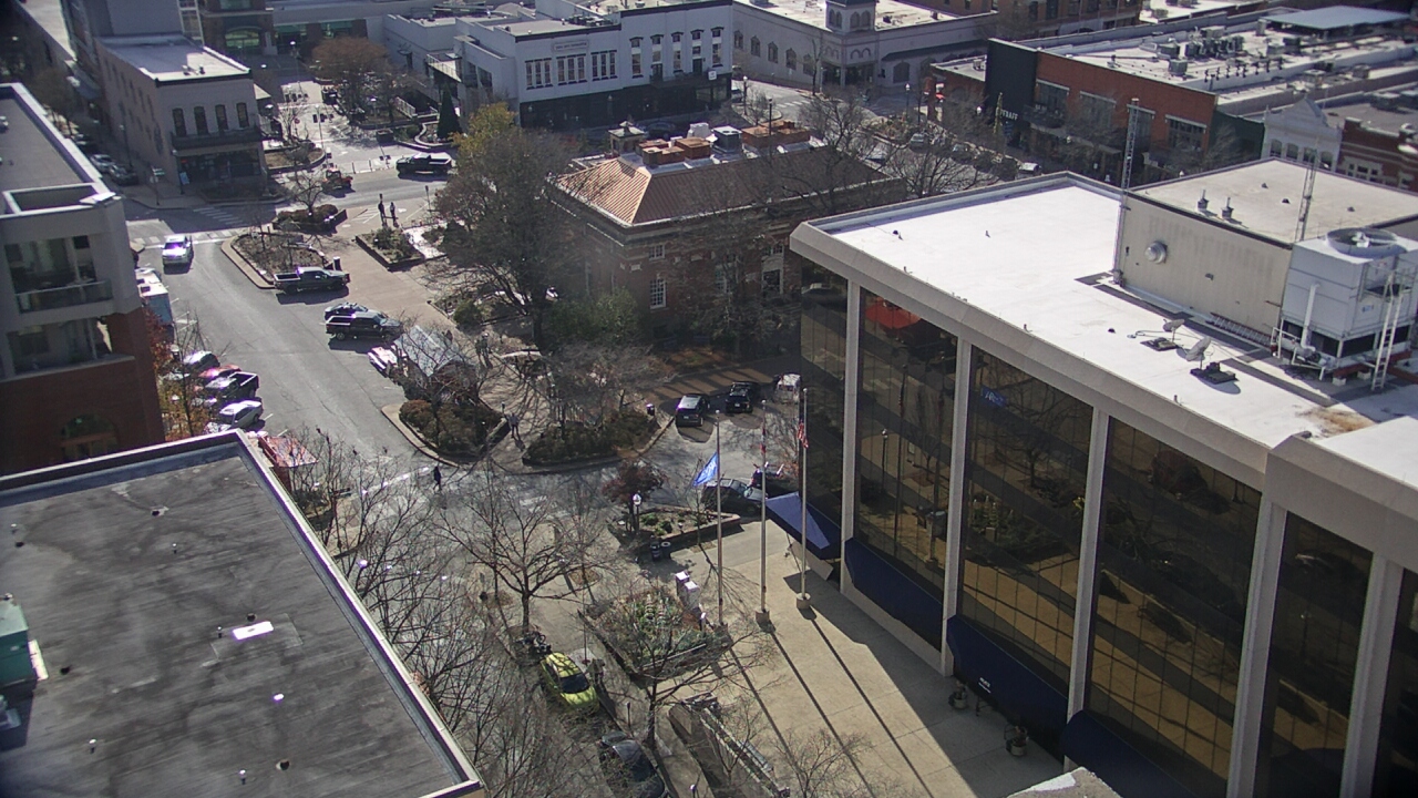 Thumbnail for current weather camera view from The Graduate Hotel in Fayetteville, Arkansas