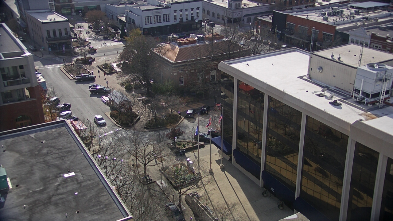 Thumbnail for current weather camera view from The Graduate Hotel in Fayetteville, Arkansas