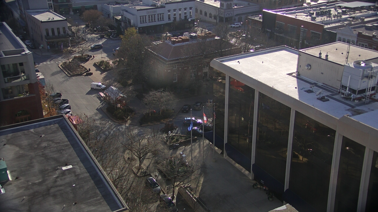 Thumbnail for current weather camera view from The Graduate Hotel in Fayetteville, Arkansas
