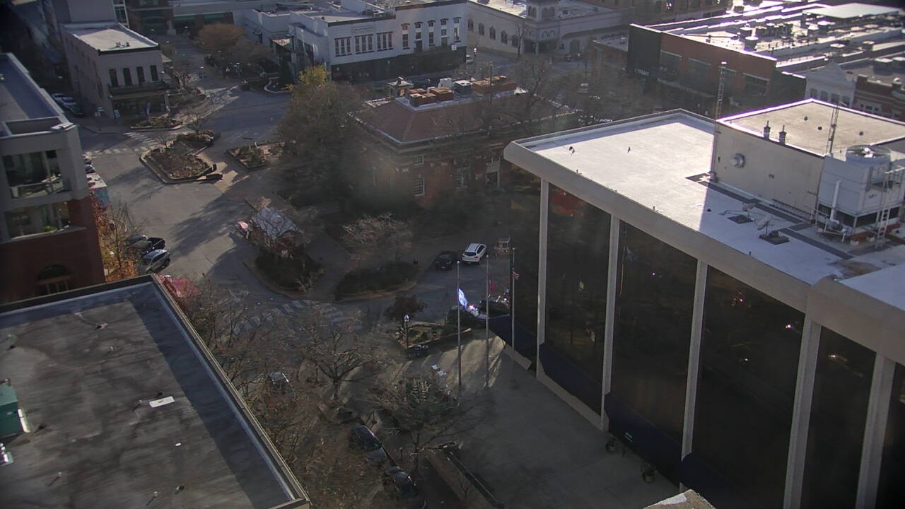 Thumbnail for current weather camera view from The Graduate Hotel in Fayetteville, Arkansas