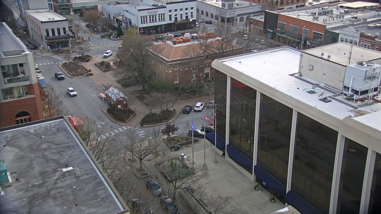 Thumbnail for current weather camera view from The Graduate Hotel in Fayetteville, Arkansas