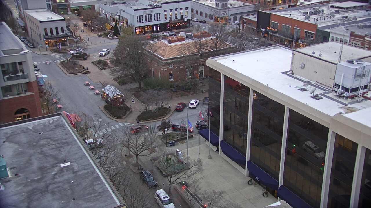Thumbnail for current weather camera view from The Graduate Hotel in Fayetteville, Arkansas
