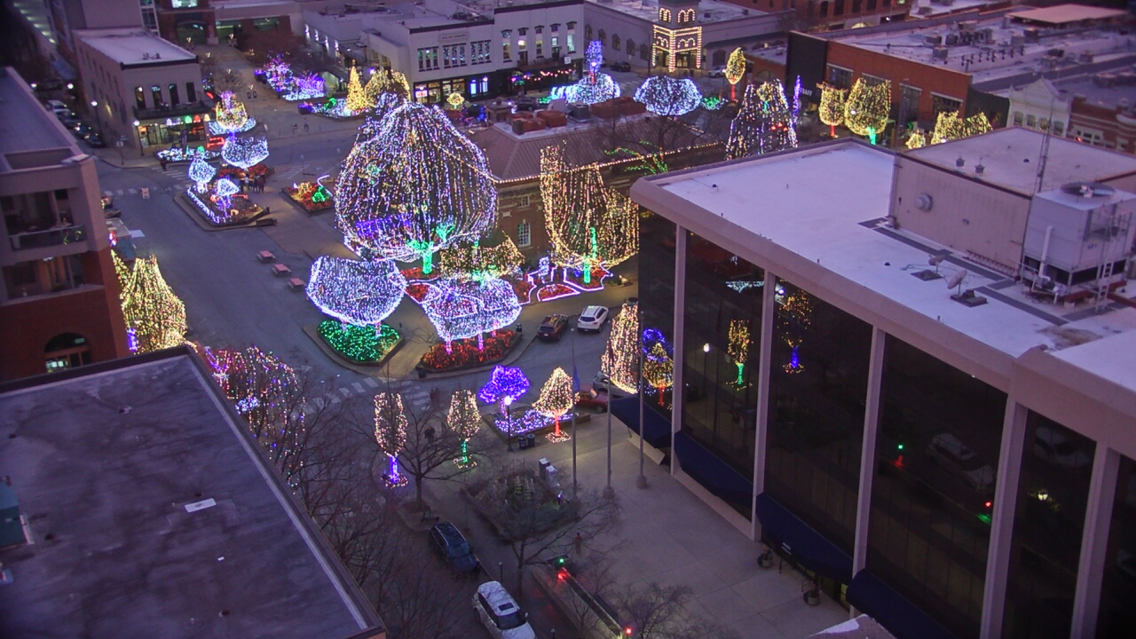 Thumbnail for current weather camera view from The Graduate Hotel in Fayetteville, Arkansas
