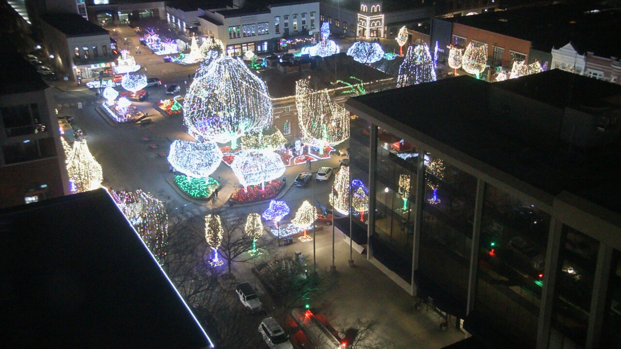 Thumbnail for current weather camera view from The Graduate Hotel in Fayetteville, Arkansas