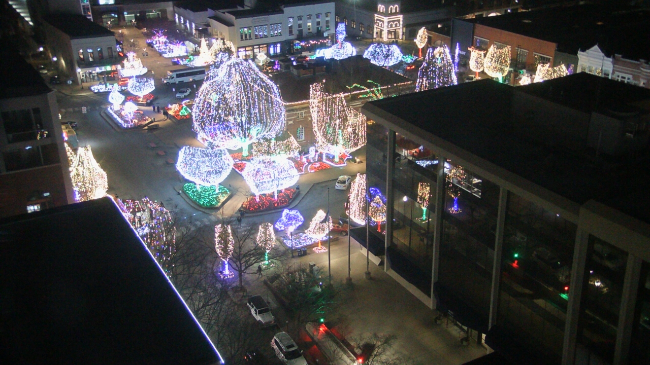 Thumbnail for current weather camera view from The Graduate Hotel in Fayetteville, Arkansas