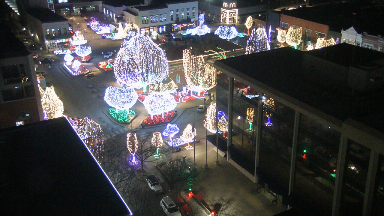 Thumbnail for current weather camera view from The Graduate Hotel in Fayetteville, Arkansas
