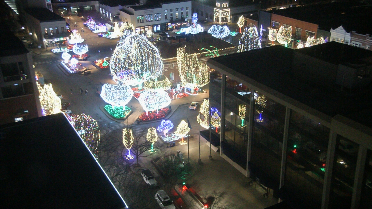 Thumbnail for current weather camera view from The Graduate Hotel in Fayetteville, Arkansas