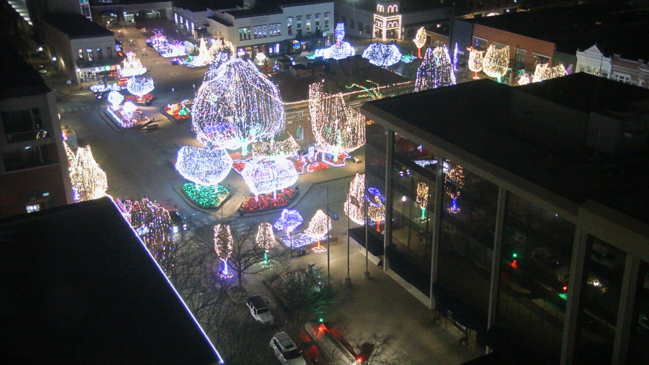 Thumbnail for current weather camera view from The Graduate Hotel in Fayetteville, Arkansas