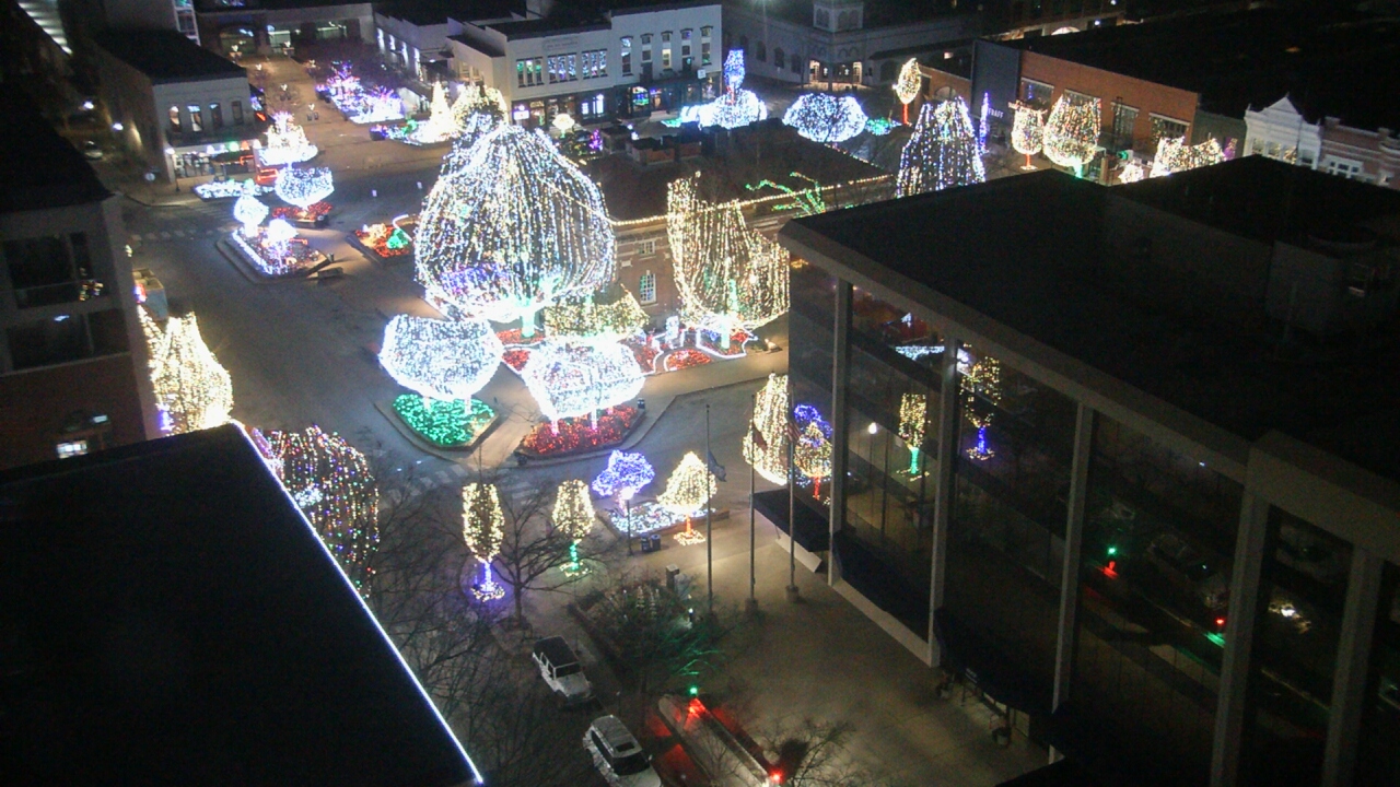 Thumbnail for current weather camera view from The Graduate Hotel in Fayetteville, Arkansas