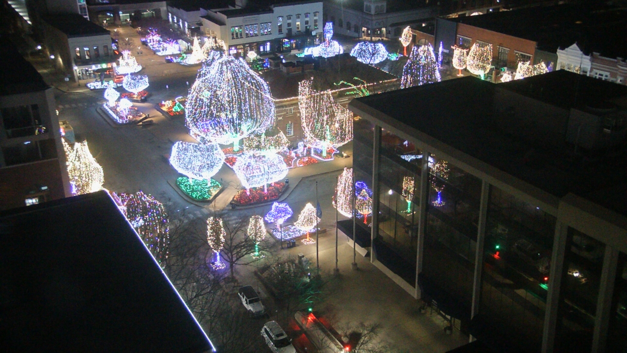 Thumbnail for current weather camera view from The Graduate Hotel in Fayetteville, Arkansas