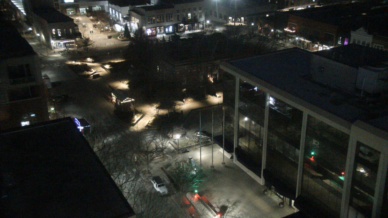 Thumbnail for current weather camera view from The Graduate Hotel in Fayetteville, Arkansas