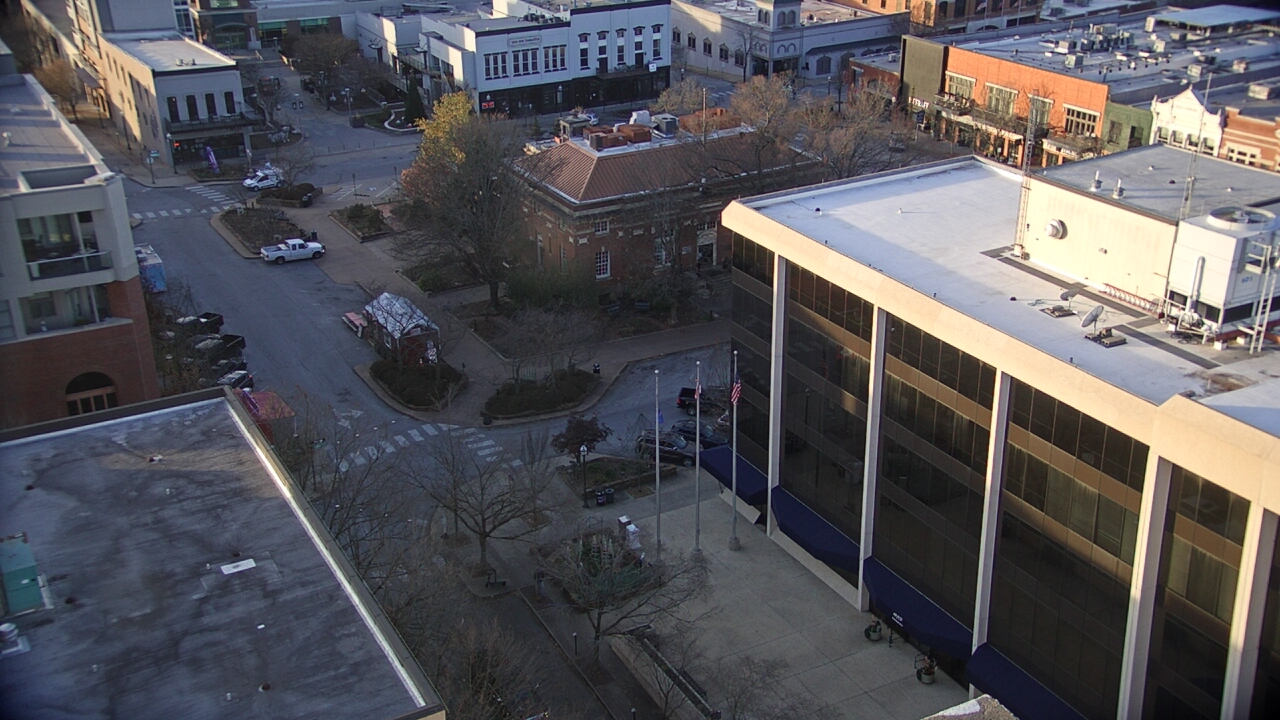 Thumbnail for current weather camera view from The Graduate Hotel in Fayetteville, Arkansas