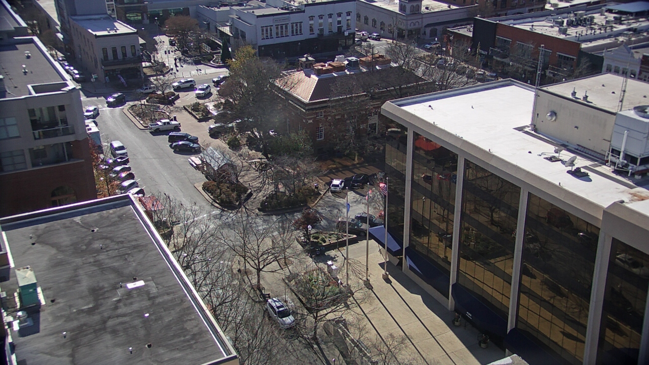 Thumbnail for current weather camera view from The Graduate Hotel in Fayetteville, Arkansas