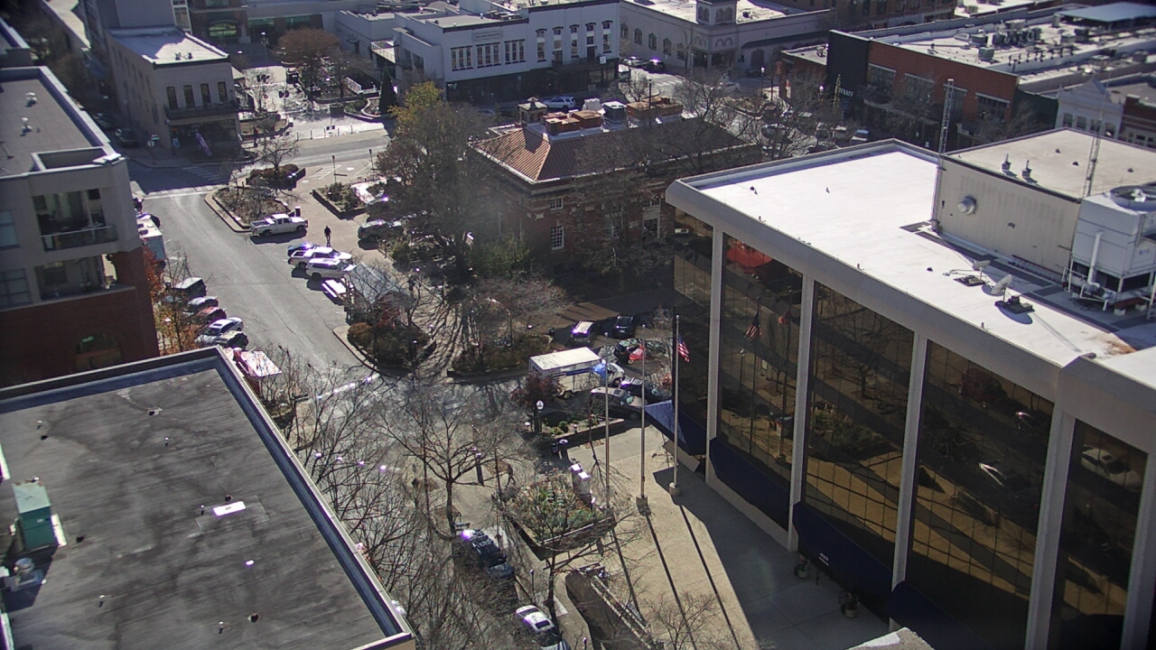 Thumbnail for current weather camera view from The Graduate Hotel in Fayetteville, Arkansas
