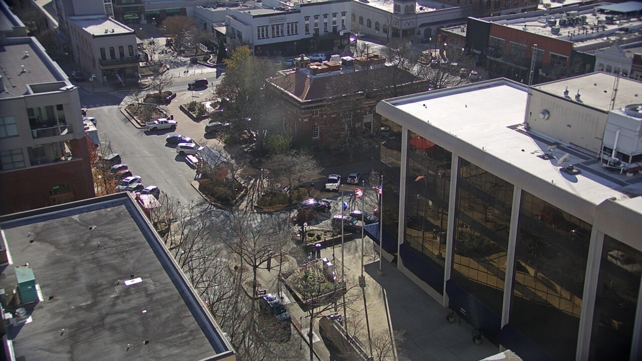 Thumbnail for current weather camera view from The Graduate Hotel in Fayetteville, Arkansas