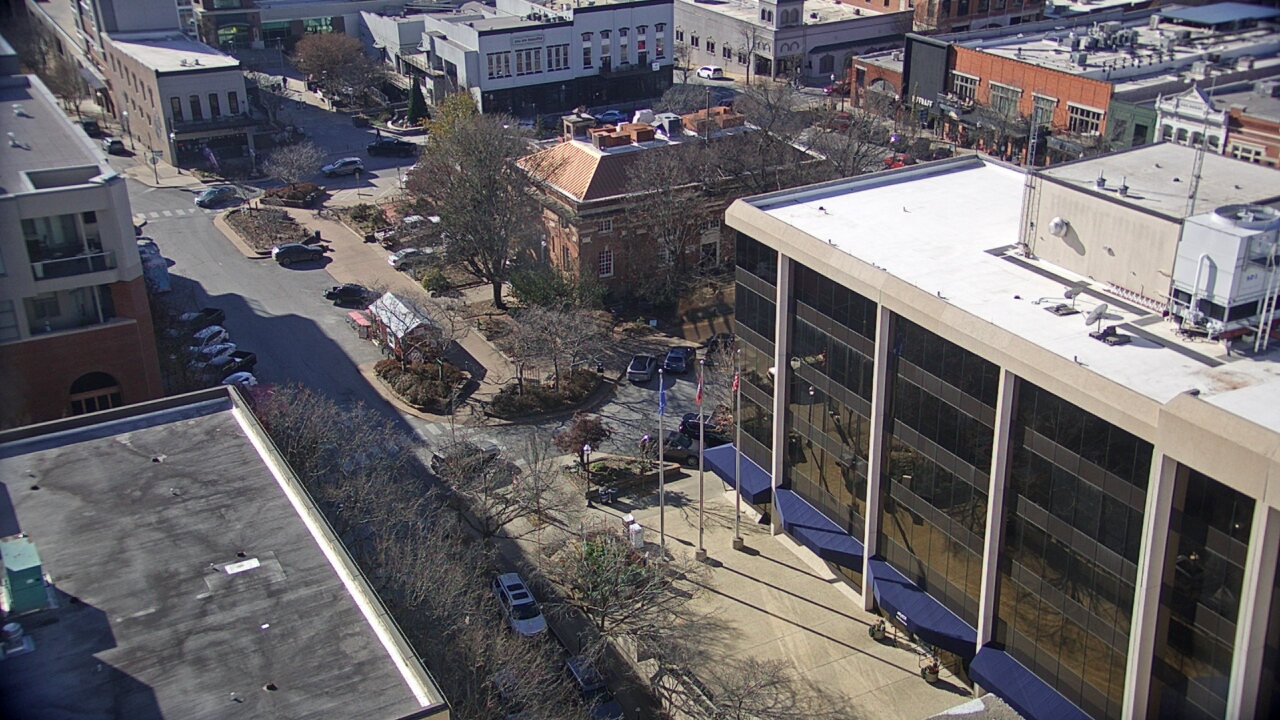 Thumbnail for current weather camera view from The Graduate Hotel in Fayetteville, Arkansas