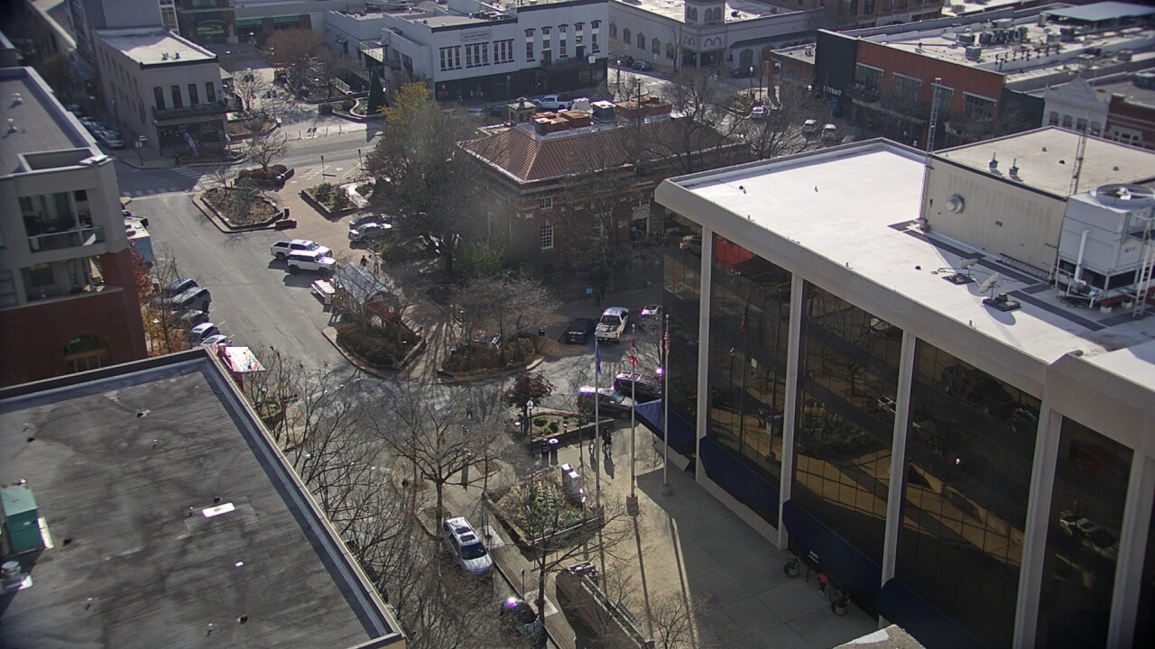 Thumbnail for current weather camera view from The Graduate Hotel in Fayetteville, Arkansas