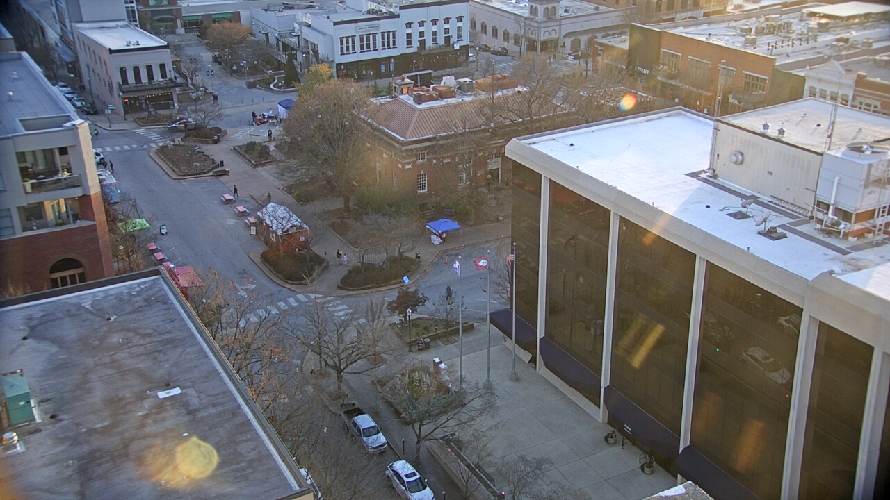Thumbnail for current weather camera view from The Graduate Hotel in Fayetteville, Arkansas