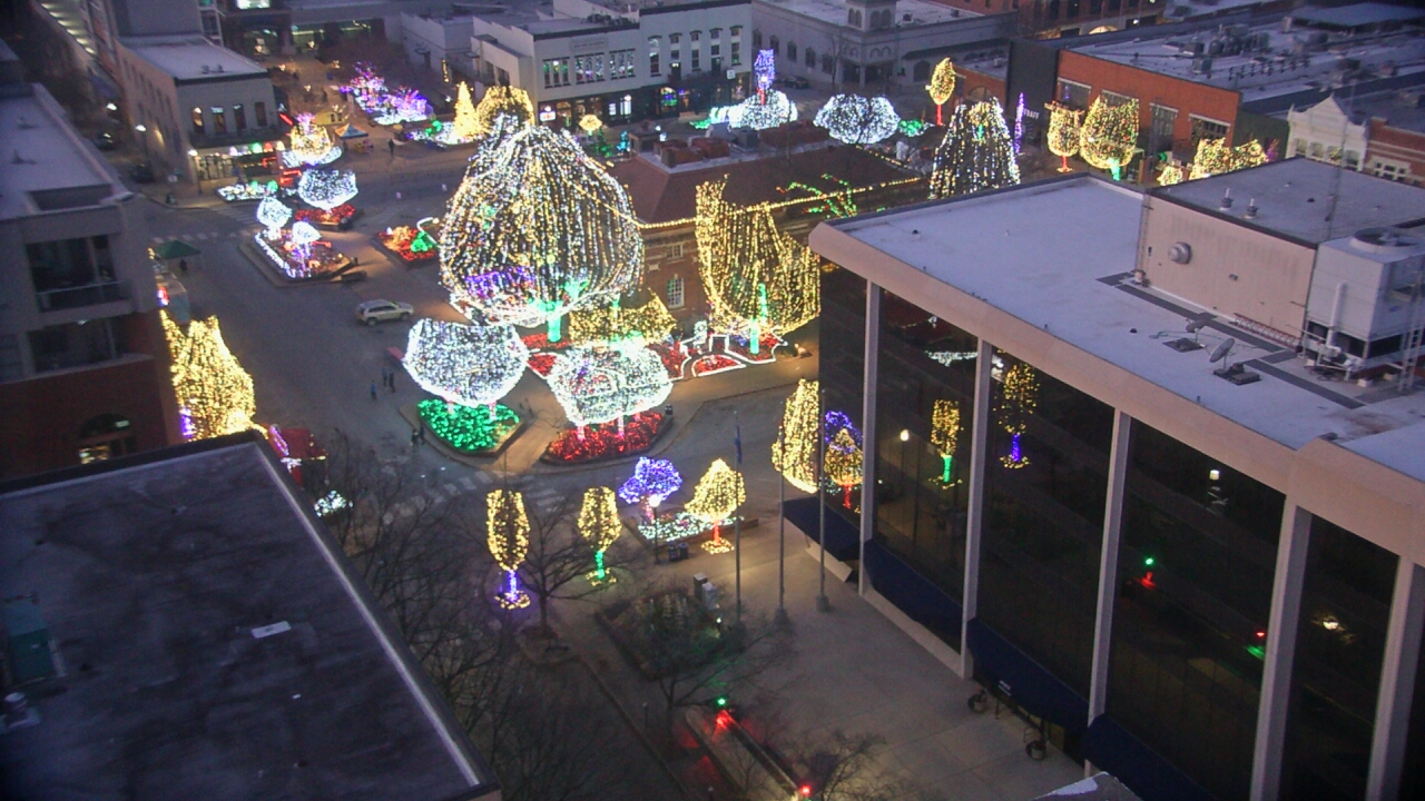 Thumbnail for current weather camera view from The Graduate Hotel in Fayetteville, Arkansas