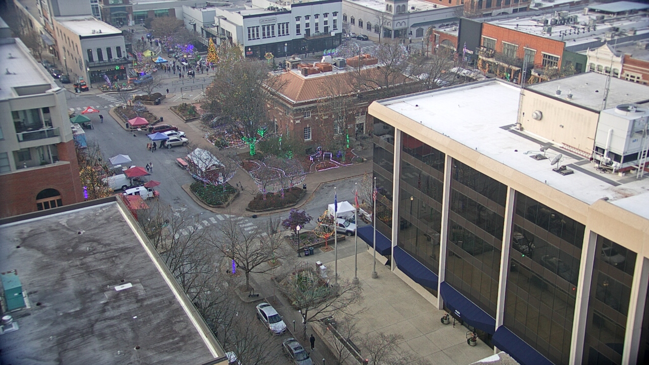 Thumbnail for current weather camera view from The Graduate Hotel in Fayetteville, Arkansas