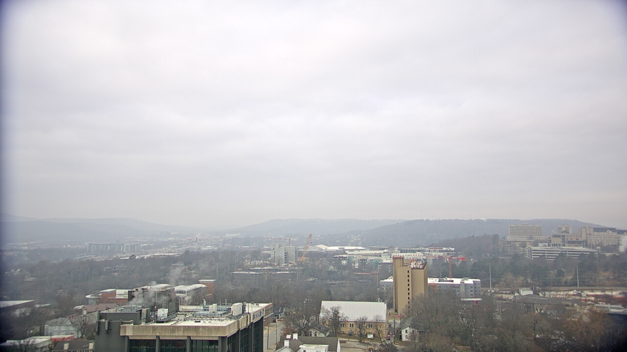 Thumbnail for current weather camera view from The Graduate Hotel in Fayetteville, Arkansas