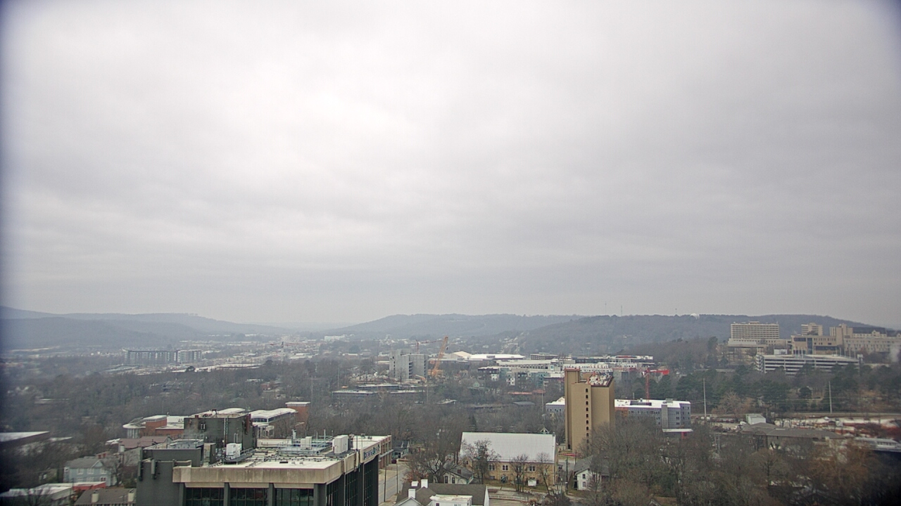 Thumbnail for current weather camera view from The Graduate Hotel in Fayetteville, Arkansas