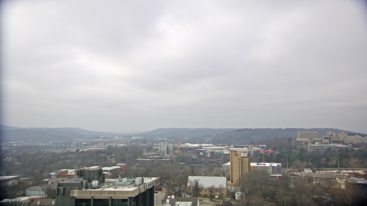 Thumbnail for current weather camera view from The Graduate Hotel in Fayetteville, Arkansas