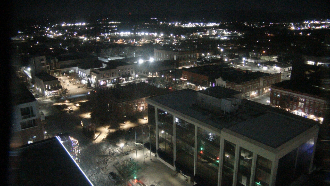 Thumbnail for current weather camera view from The Graduate Hotel in Fayetteville, Arkansas