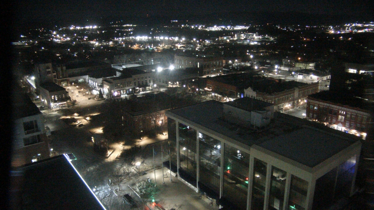 Thumbnail for current weather camera view from The Graduate Hotel in Fayetteville, Arkansas
