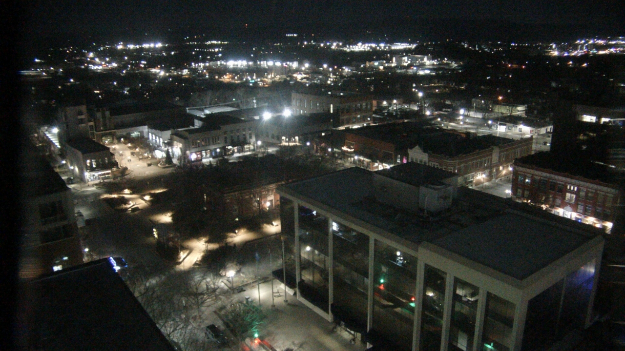 Thumbnail for current weather camera view from The Graduate Hotel in Fayetteville, Arkansas