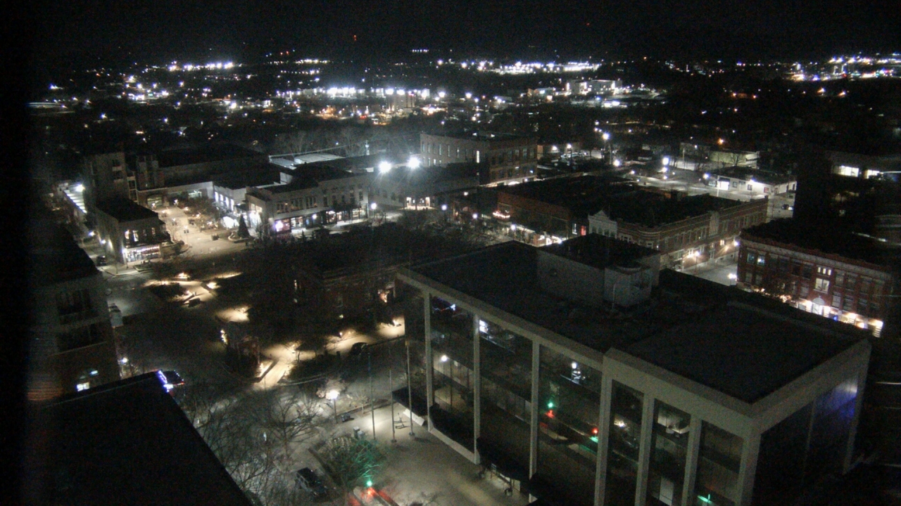 Thumbnail for current weather camera view from The Graduate Hotel in Fayetteville, Arkansas