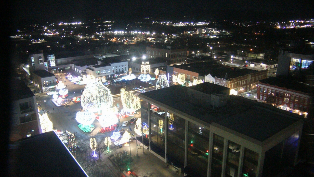 Thumbnail for current weather camera view from The Graduate Hotel in Fayetteville, Arkansas