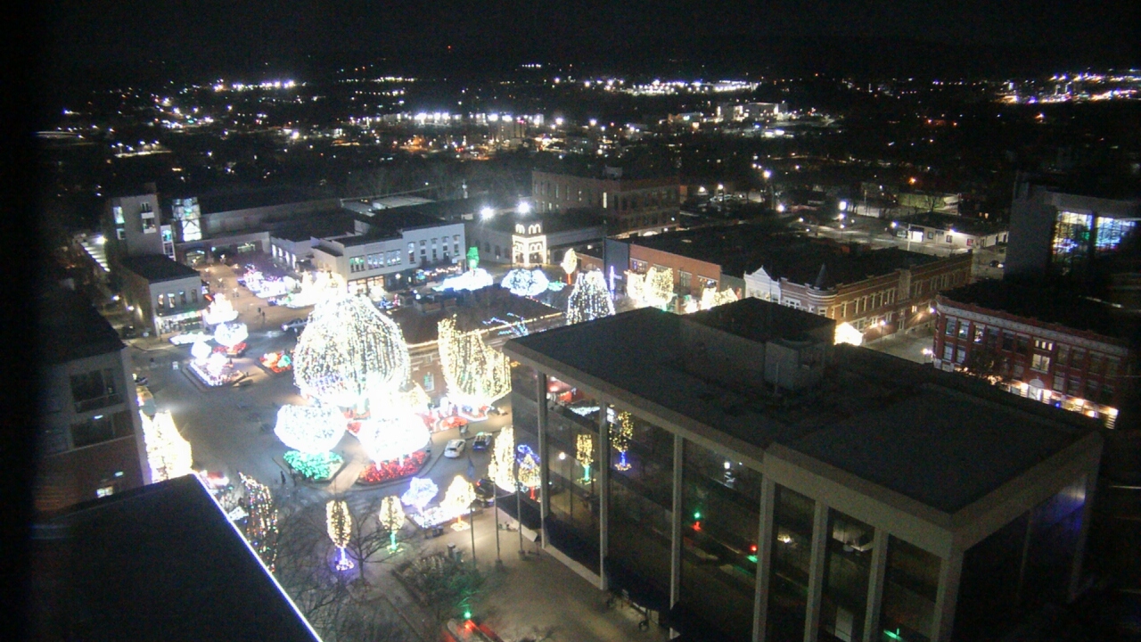 Thumbnail for current weather camera view from The Graduate Hotel in Fayetteville, Arkansas
