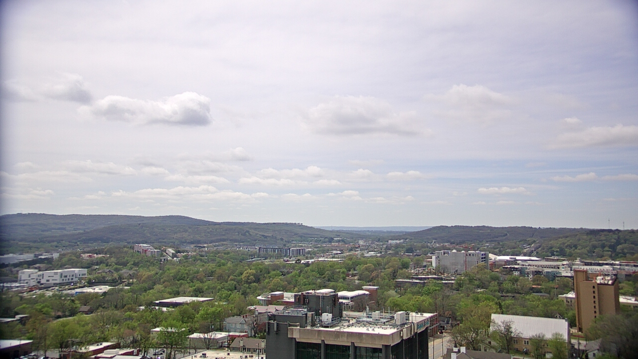 Thumbnail for current weather camera view from The Graduate Hotel in Fayetteville, Arkansas