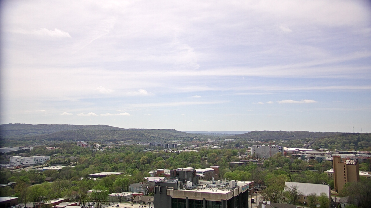 Thumbnail for current weather camera view from The Graduate Hotel in Fayetteville, Arkansas