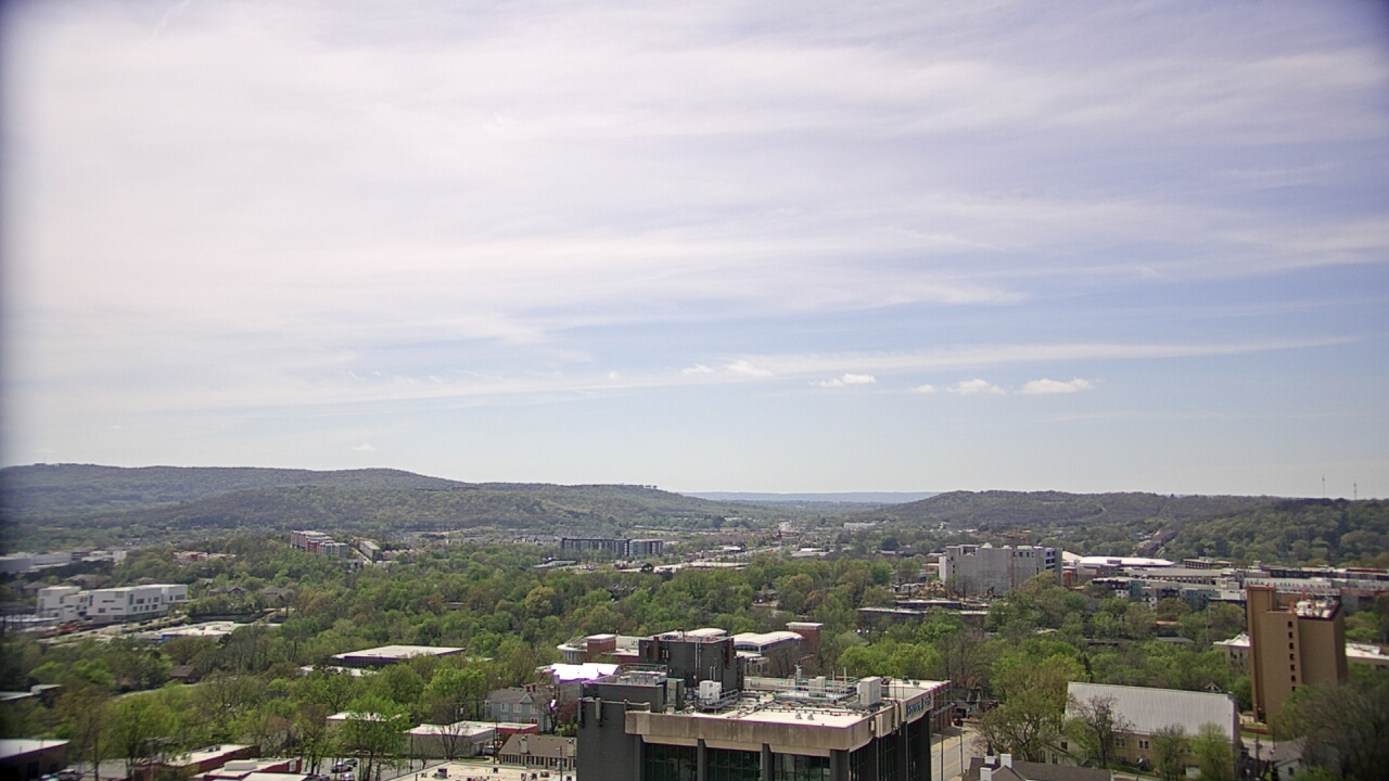 Thumbnail for current weather camera view from The Graduate Hotel in Fayetteville, Arkansas
