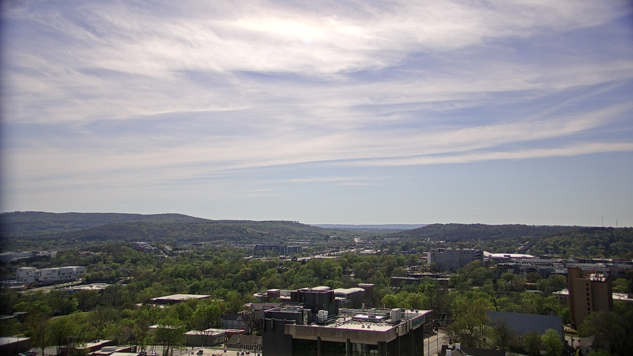 Thumbnail for current weather camera view from The Graduate Hotel in Fayetteville, Arkansas