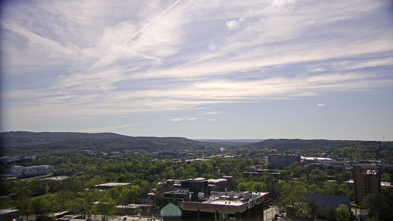 Thumbnail for current weather camera view from The Graduate Hotel in Fayetteville, Arkansas