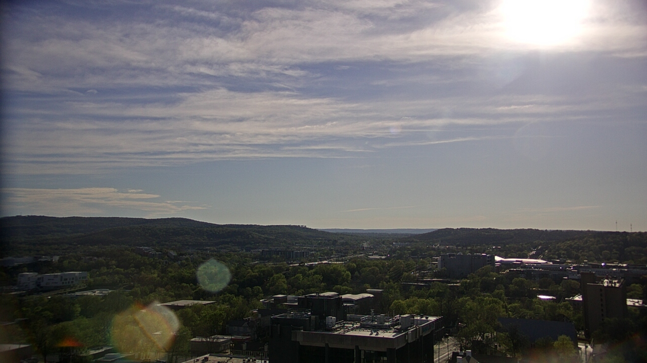 Thumbnail for current weather camera view from The Graduate Hotel in Fayetteville, Arkansas