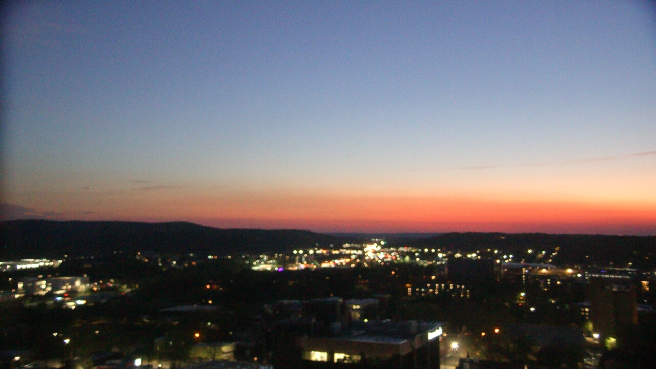 Thumbnail for current weather camera view from The Graduate Hotel in Fayetteville, Arkansas