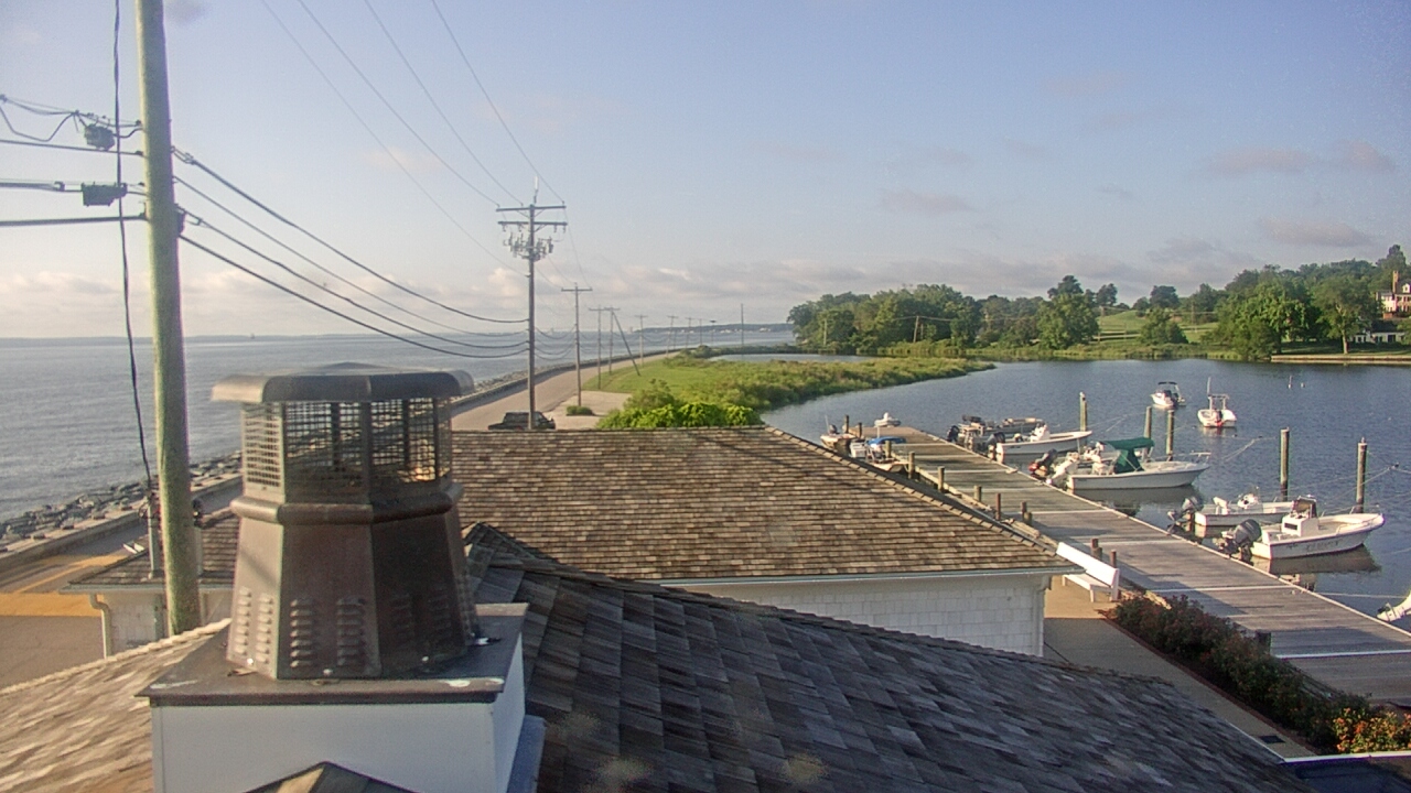 Thumbnail for current weather camera view from Gibson Island Club in Gibson Island, Maryland