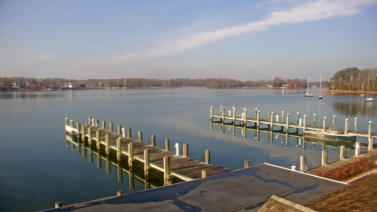 Thumbnail for current weather camera view from Gibson Island Club in Gibson Island, Maryland
