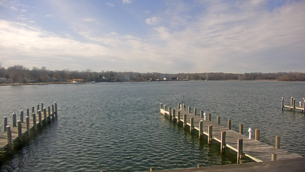 Thumbnail for current weather camera view from Gibson Island Club in Gibson Island, Maryland
