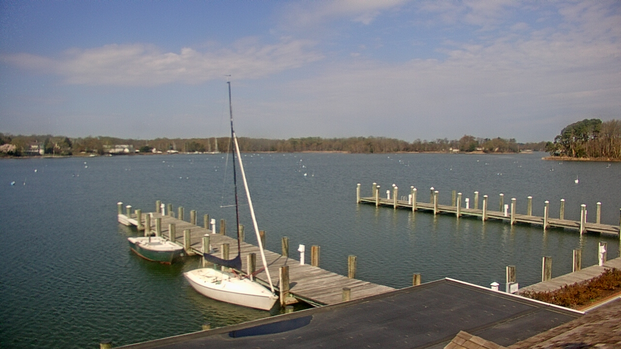 Thumbnail for current weather camera view from Gibson Island Club in Gibson Island, Maryland