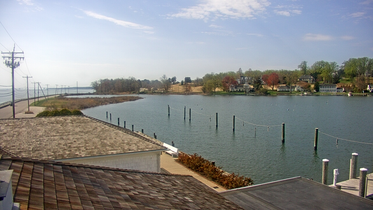 Thumbnail for current weather camera view from Gibson Island Club in Gibson Island, Maryland