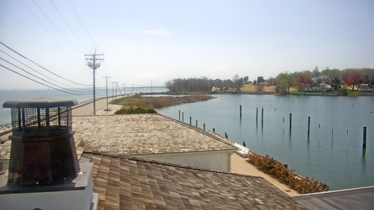 Thumbnail for current weather camera view from Gibson Island Club in Gibson Island, Maryland