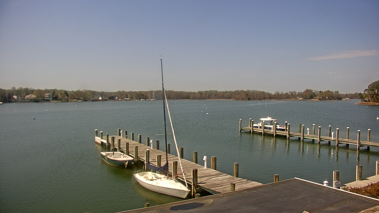 Thumbnail for current weather camera view from Gibson Island Club in Gibson Island, Maryland