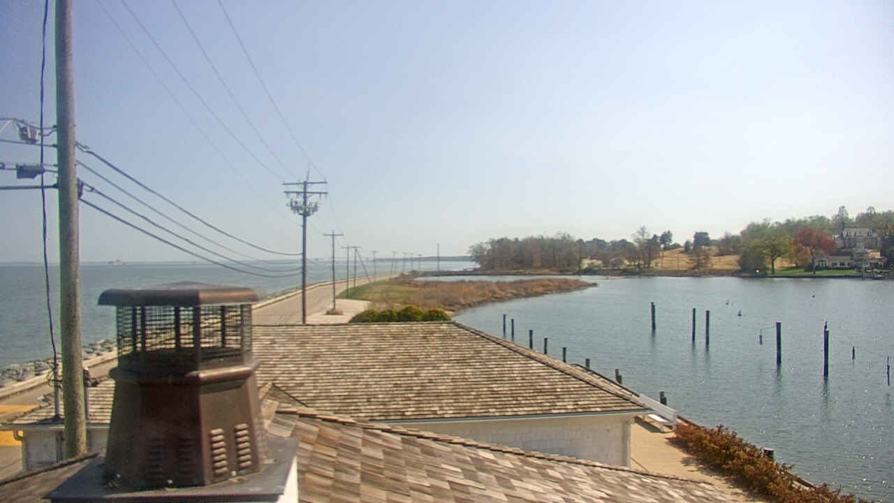 Thumbnail for current weather camera view from Gibson Island Club in Gibson Island, Maryland